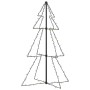 Árbol de Navidad 160 LEDs interior y exterior 78x120 cm de vidaXL, Arboles de navidad - Ref: Foro24-328569, Precio: 30,07 €, ...