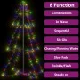 Árbol de Navidad 160 LEDs interior y exterior 78x120 cm de vidaXL, Arboles de navidad - Ref: Foro24-328569, Precio: 30,07 €, ...