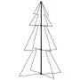 Árbol de Navidad 160 LEDs interior y exterior 78x120 cm de vidaXL, Arboles de navidad - Ref: Foro24-328569, Precio: 30,07 €, ...