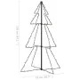 Árbol de Navidad 160 LEDs interior y exterior 78x120 cm de vidaXL, Arboles de navidad - Ref: Foro24-328569, Precio: 30,07 €, ...