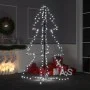 Árbol de Navidad 200 luces LED interior y exterior 98x150 cm de vidaXL, Arboles de navidad - Ref: Foro24-328574, Precio: 36,9...