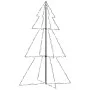 Árbol de Navidad 200 luces LED interior y exterior 98x150 cm de vidaXL, Arboles de navidad - Ref: Foro24-328574, Precio: 36,9...