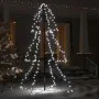 Árbol de Navidad 200 luces LED interior y exterior 98x150 cm de vidaXL, Arboles de navidad - Ref: Foro24-328574, Precio: 36,9...