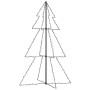 Weihnachtsbaum 200 LED-Lichter drinnen und draußen 98x150 cm von vidaXL, Weihnachtsbäume - Ref: Foro24-328574, Preis: 36,91 €...