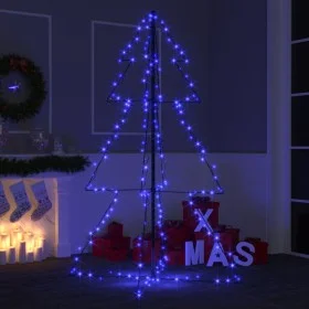 Weihnachtsbaum 200 LED-Lichter drinnen und draußen 98x150 cm von vidaXL, Weihnachtsbäume - Ref: Foro24-328577, Preis: 36,91 €...