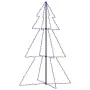 Árbol de Navidad 200 luces LED interior y exterior 98x150 cm de vidaXL, Arboles de navidad - Ref: Foro24-328577, Precio: 36,9...