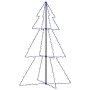 Weihnachtsbaum 200 LED-Lichter drinnen und draußen 98x150 cm von vidaXL, Weihnachtsbäume - Ref: Foro24-328577, Preis: 36,91 €...