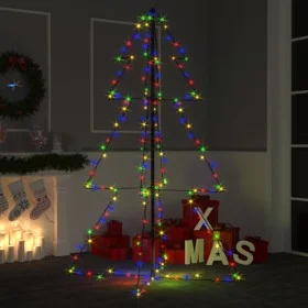 Weihnachtsbaum 200 LED-Lichter drinnen und draußen 98x150 cm von vidaXL, Weihnachtsbäume - Ref: Foro24-328579, Preis: 36,91 €...