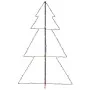 Árbol de Navidad 200 luces LED interior y exterior 98x150 cm de vidaXL, Arboles de navidad - Ref: Foro24-328579, Precio: 36,9...