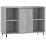 Mueble de baño madera de ingeniería gris Sonoma 80x33x60 cm en Tocadores de baño | Comprar online en Foro24