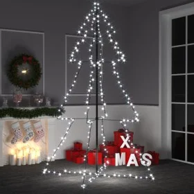 Weihnachtsbaum 240 LED-Lichter drinnen und draußen 118x180 cm von vidaXL, Weihnachtsbäume - Ref: Foro24-328583, Preis: 59,99 ...