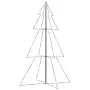 Árbol de Navidad 240 luces LED interior y exterior 118x180 cm de vidaXL, Arboles de navidad - Ref: Foro24-328583, Precio: 59,...