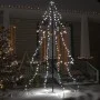 Árbol de Navidad 240 luces LED interior y exterior 118x180 cm de vidaXL, Arboles de navidad - Ref: Foro24-328583, Precio: 59,...