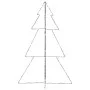 Árbol de Navidad 240 luces LED interior y exterior 118x180 cm de vidaXL, Arboles de navidad - Ref: Foro24-328583, Precio: 59,...