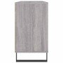 Mueble de baño madera de ingeniería gris Sonoma 80x33x60 cm
