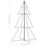 Weihnachtsbaum 240 LED-Leuchten innen und außen 118x180 cm von vidaXL, Weihnachtsbäume - Ref: Foro24-328584, Preis: 39,64 €, ...