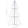 Weihnachtsbaum 300 LED-Lichter drinnen und draußen 120x220 cm von vidaXL, Weihnachtsbäume - Ref: Foro24-328589, Preis: 49,21 ...