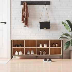 Zapatero madera de ingeniería roble Sonoma 131x35x50 cm Zapatero madera de ingeniería roble Sonoma 131x35x50 cm