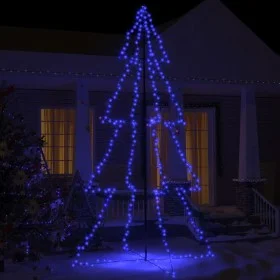 Weihnachtsbaum 360 LED-Leuchten drinnen und draußen 143x250 cm von vidaXL, Weihnachtsbäume - Ref: Foro24-328594, Preis: 58,78...