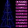 Árbol de Navidad 360 luces LED interior y exterior 143x250 cm de vidaXL, Arboles de navidad - Ref: Foro24-328594, Precio: 58,...