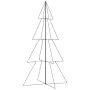 Árbol de Navidad 360 luces LED interior y exterior 143x250 cm