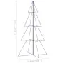 Árbol de Navidad 360 luces LED interior y exterior 143x250 cm de vidaXL, Arboles de navidad - Ref: Foro24-328594, Precio: 58,...