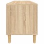Mueble de TV madera contrachapada roble Sonoma 100x34,5x44,5 cm