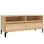 Mueble de TV madera contrachapada roble Sonoma 100x34,5x44,5 cm en Muebles TV | Comprar online en Foro24