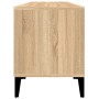 Mueble de TV madera contrachapada roble Sonoma 100x34,5x44,5 cm en Muebles TV | Comprar online en Foro24