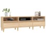Mueble de TV madera contrachapada roble Sonoma 150x30x44,5 cm