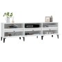 Mueble de TV madera contrachapada blanco 150x30x44,5 cm en Muebles TV | Comprar online en Foro24
