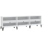 Mueble de TV madera contrachapada blanco 150x30x44,5 cm en Muebles TV | Comprar online en Foro24