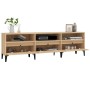 Mueble de TV madera contrachapada roble Sonoma 150x30x44,5 cm