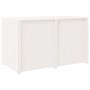 Mueble de cocina exterior madera maciza pino blanco 106x55x64cm