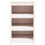 Mueble de cocina exterior madera maciza pino blanco 55x55x92 cm