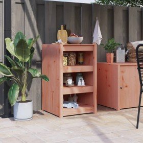 Mueble de cocina de exterior madera maciza Douglas 55x55x92 cm Mueble de cocina de exterior madera maciza Douglas 55x55x92 cm