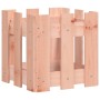 Jardinera con diseño de valla madera maciza Douglas 30x30x30 cm en Maceteros y jardineras | Comprar online en Foro24