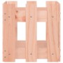 Jardinera con diseño de valla madera maciza Douglas 30x30x30 cm en Maceteros y jardineras | Comprar online en Foro24