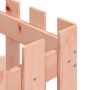 Jardinera con diseño de valla madera maciza Douglas 50x50x50 cm en Maceteros y jardineras | Comprar online en Foro24