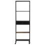 Regal aus rauem Mangoholz und Eisen, 60 x 35 x 180 cm von vidaXL, Bücherregale und Regale - Ref: Foro24-323735, Preis: 135,87...