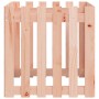 Jardinera con diseño de valla madera maciza Douglas 60x60x60 cm en Maceteros y jardineras | Comprar online en Foro24