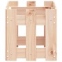 Jardinera con diseño de valla madera maciza de pino 60x30x30 cm en Maceteros y jardineras | Comprar online en Foro24