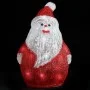 Figura de Papá Noel de acrílico navideño LED 28 cm de vidaXL, Luces de Navidad - Ref: Foro24-328786, Precio: 21,60 €, Descuen...
