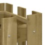 Jardinera diseño de valla madera de pino impregnada 60x30x30 cm