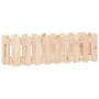 Arriate elevado jardín con valla madera maciza pino 100x30x30cm