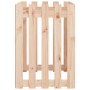 Arriate elevado jardín con valla madera maciza pino 100x50x70cm en Maceteros y jardineras | Comprar online en Foro24