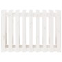Arriate elevado jardín con valla madera pino blanco 100x50x70cm en Maceteros y jardineras | Comprar online en Foro24