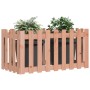 Arriate elevado jardín valla madera maciza Douglas 100x50x70 cm en Maceteros y jardineras | Comprar online en Foro24