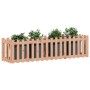 Arriate elevado jardín valla madera maciza Douglas 200x50x50 cm en Maceteros y jardineras | Comprar online en Foro24