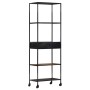 Regal aus rauem Mangoholz und Eisen, 60 x 35 x 180 cm von vidaXL, Bücherregale und Regale - Ref: Foro24-323735, Preis: 135,87...